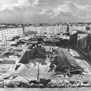 Budowa osiedla na Kole w Warszawie późne lata 40