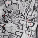 Mapa Warszawy 1762 (fragment)