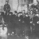 Occupied Warsaw German soldiers with the Jews