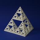 Sierpinski tetrahedron by George W. Hart