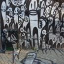 Graffiti at Topiel Street in Warsaw