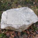 Ochota memorial stone, Béke Square, 2017 Angyalföld