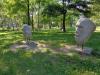 Warszawa-Open air sculptures in Przy Bażantarni Park